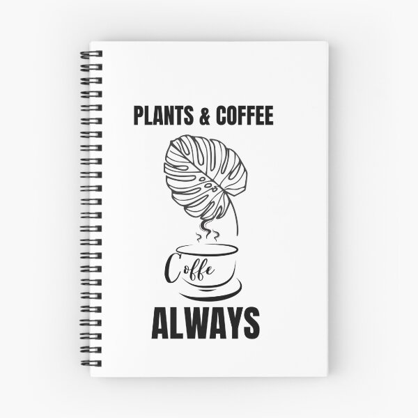 Item preview, Plants and Coffee Always sau Minimalist Coffee & Monstera Line Art designed and sold by CreativeOlga.