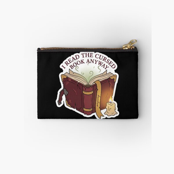 Item preview, I Read the Cursed Book Anyway — Dark Academia designed and sold by TheCalmEdit.