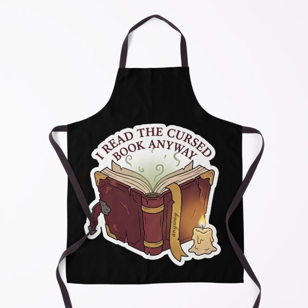 Item preview, I Read the Cursed Book Anyway — Dark Academia designed and sold by TheCalmEdit.