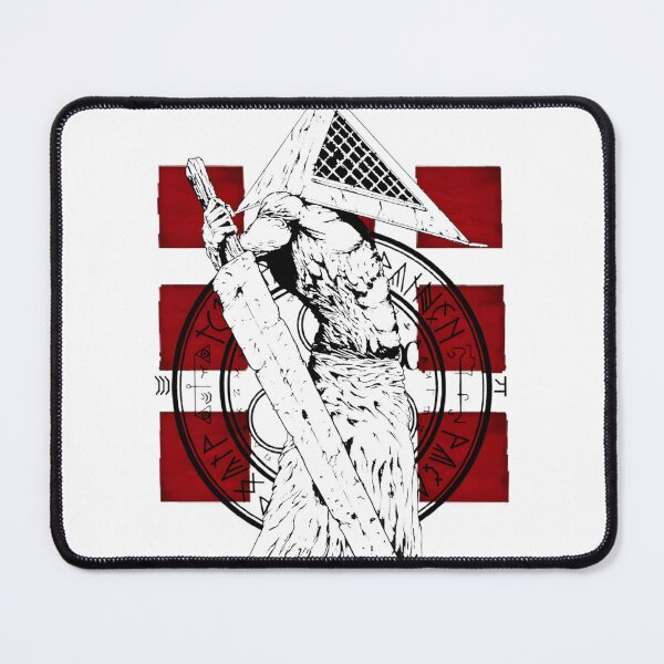 Item preview, Pyramid Head Inspired Horror Art Design for Fans of Dark and Creepy Themes designed and sold by lamine-bbd16.