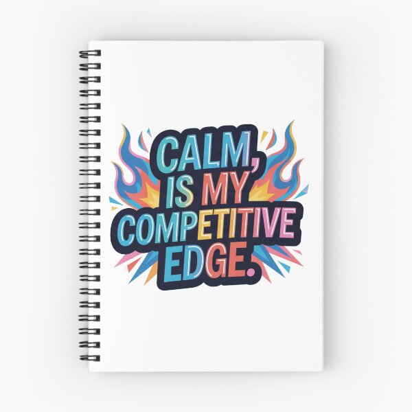 Item preview, Calm Is My Competitive Edge. Motivational Mindset Quote designed and sold by Aarvya Fashion Club ( A.F.C ).