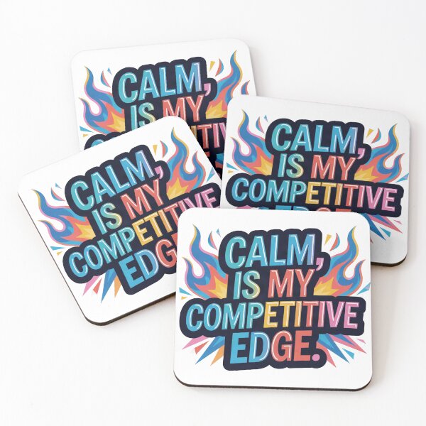 Item preview, Calm Is My Competitive Edge. Motivational Mindset Quote designed and sold by Aarvya Fashion Club ( A.F.C ).
