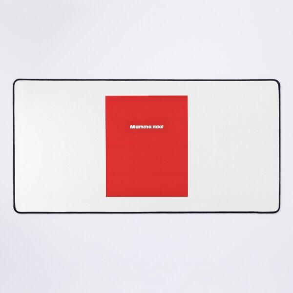 Item preview, Mamma Mia British GP Radio Voice Design on Red Background designed and sold by NFTSeller.