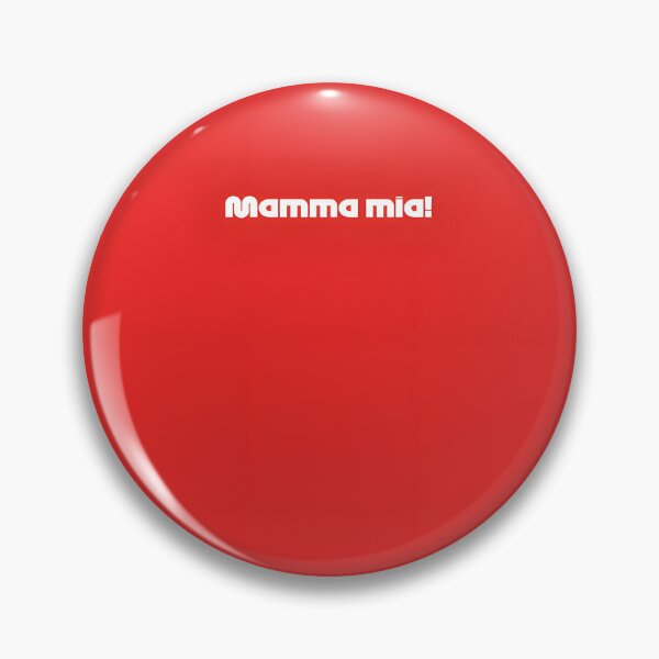 Item preview, Mamma Mia British GP Radio Voice Design on Red Background designed and sold by NFTSeller.