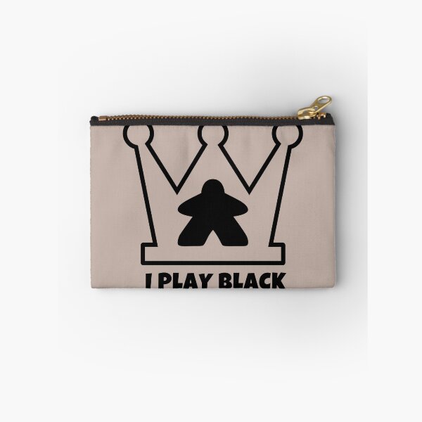 Item preview, Black Meeple - I Play Black designed and sold by Sky-99.