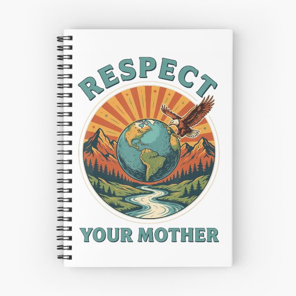 Item preview, Respect Your Mother Earth Day Retro Nature designed and sold by NoeValdric.