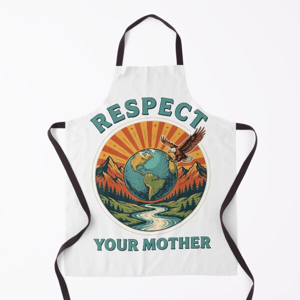 Item preview, Respect Your Mother Earth Day Retro Nature designed and sold by NoeValdric.