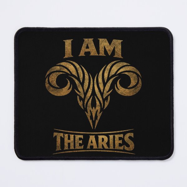 Item preview, I AM THE ARIES – TRIBAL VERSION designed and sold by Men's World Art.