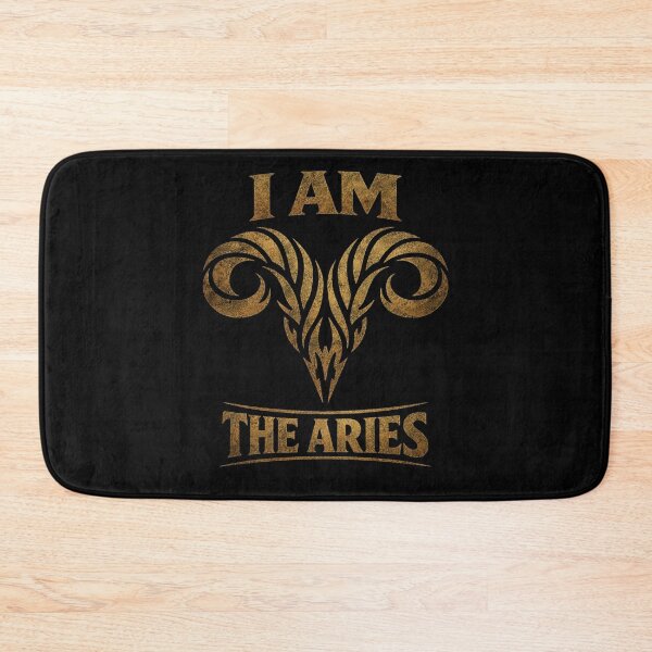 Item preview, I AM THE ARIES – TRIBAL VERSION designed and sold by Men's World Art.