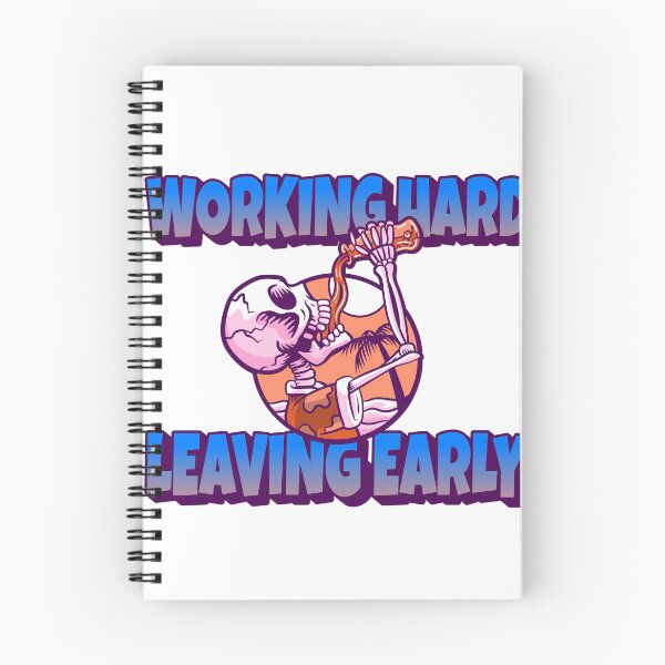 Item preview, Working Hard - Leaving Early  designed and sold by CreationsbYKz.