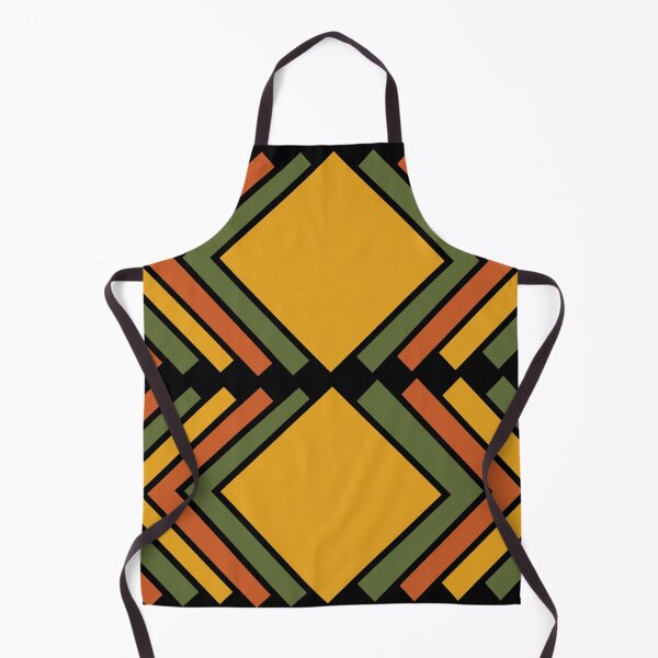 Item preview, Retro Earth Toned Geometric Chevron Pattern designed and sold by IammeemmaI.
