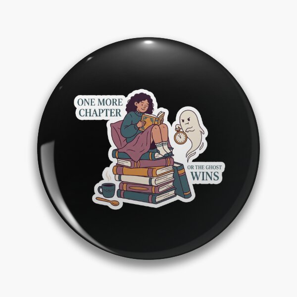 Item preview, One More Chapter or the Ghost Wins — Booktok designed and sold by TheCalmEdit.