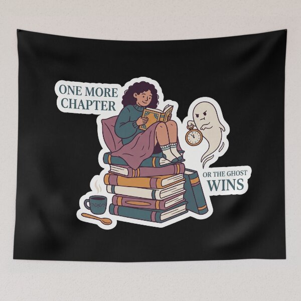 Item preview, One More Chapter or the Ghost Wins — Booktok designed and sold by TheCalmEdit.
