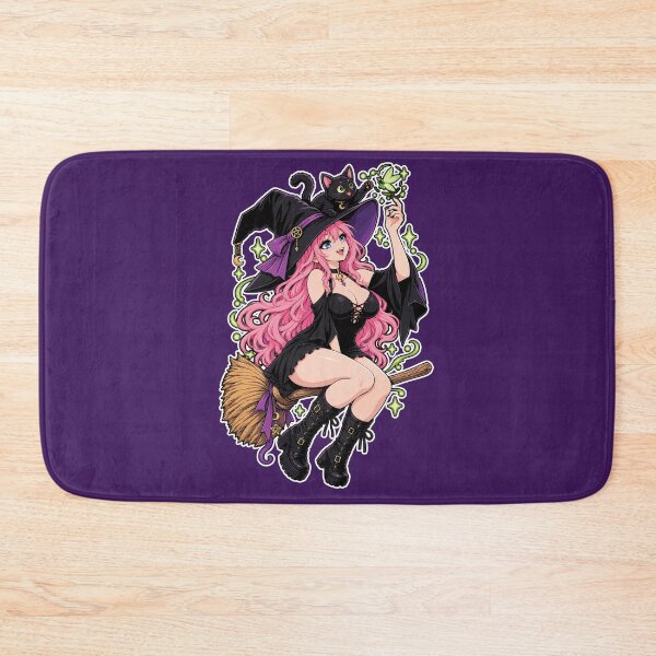 Item preview, Magical Witch Broom Ride designed and sold by GhoulishGraphX.