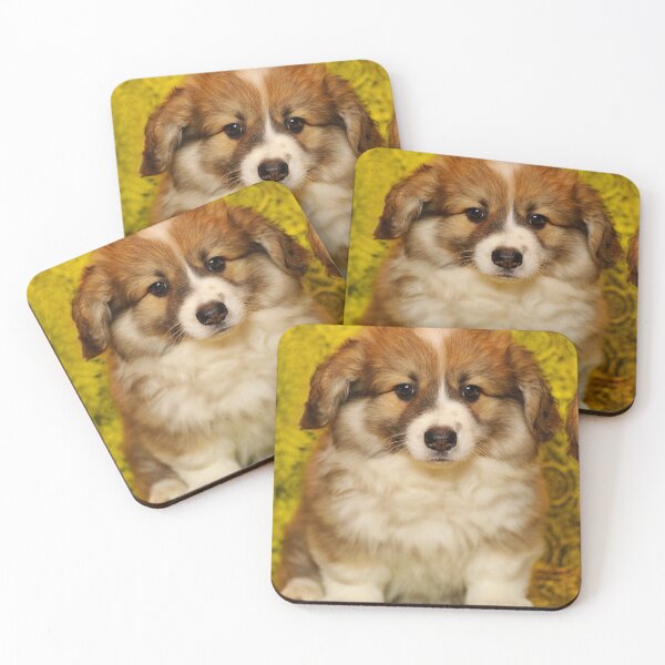 Item preview, Adorable Fluffy Corgi Puppy Close Up designed and sold by VanGaldo.