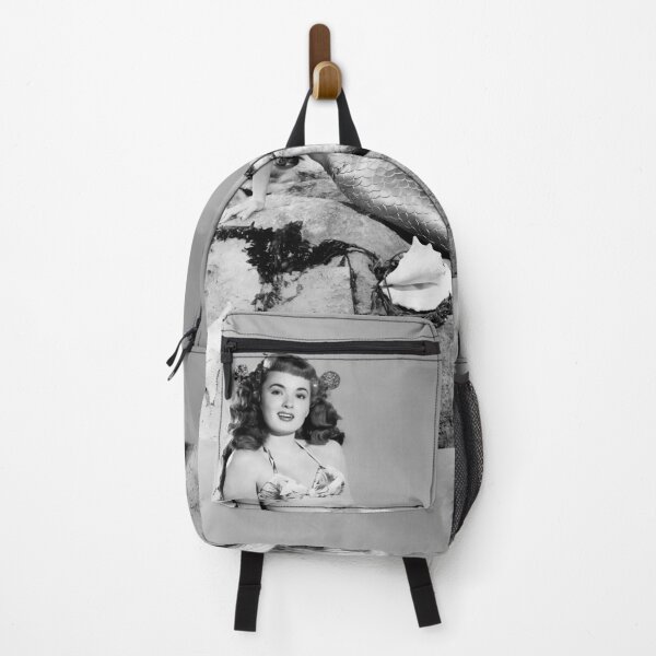 Item preview, Neptune's Other Daughter, Miranda, Princess of the Seas funny vintage black and white photographic art print designed and sold by Astrid Arkhangelsky.