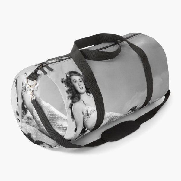 Item preview, Neptune's Other Daughter, Miranda, Princess of the Seas funny vintage black and white photographic art print designed and sold by Astrid Arkhangelsky.