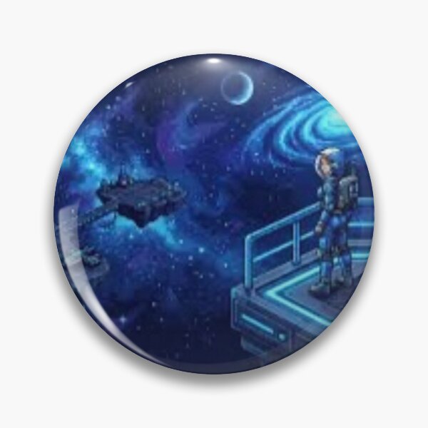 Item preview, Cosmic Journey Through a Pixel Art Universe designed and sold by EchoWave11.