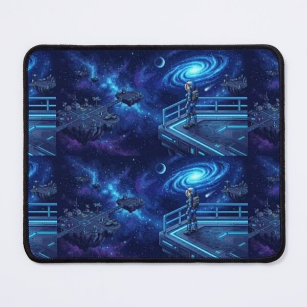 Item preview, Cosmic Journey Through a Pixel Art Universe designed and sold by EchoWave11.