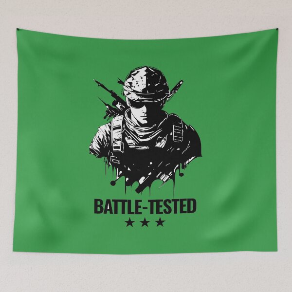 Item preview, Battle-Tested designed and sold by Zarppelon.