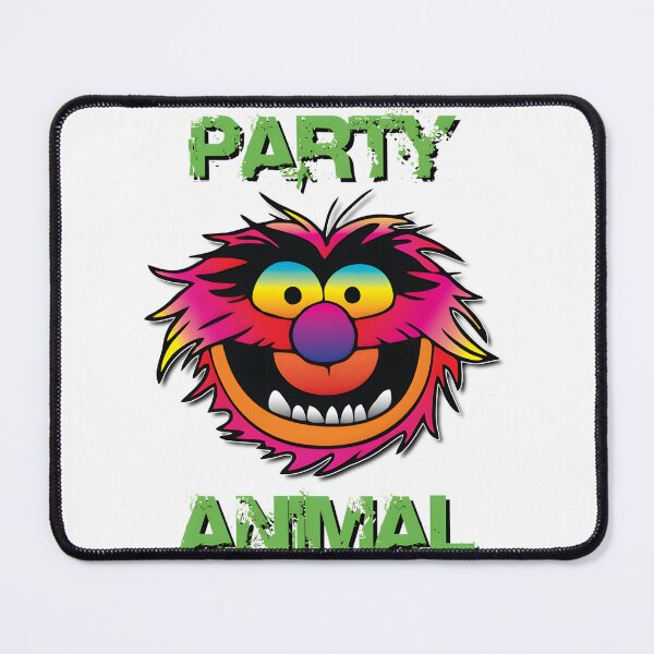 Item preview, Fun and Playful Green Party Animal Character Design designed and sold by zanahoricida.