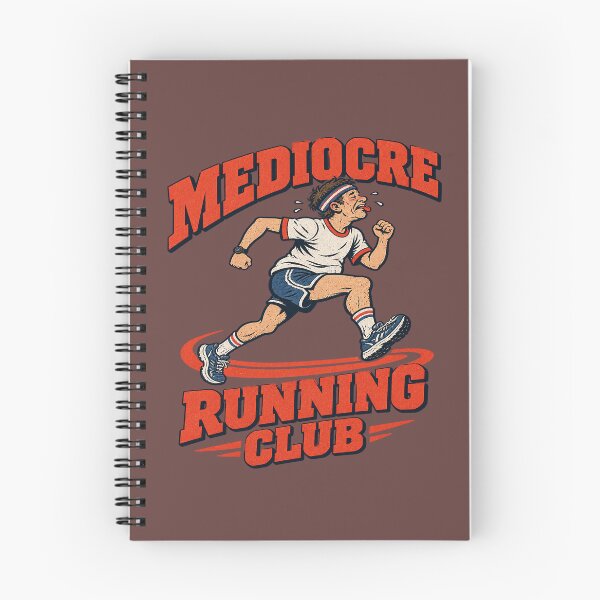 Item preview, Mediocre Running Club, Funny Retro Runner. designed and sold by Endless7Art.