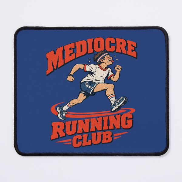 Item preview, Mediocre Running Club, Funny Retro Runner. designed and sold by Endless7Art.