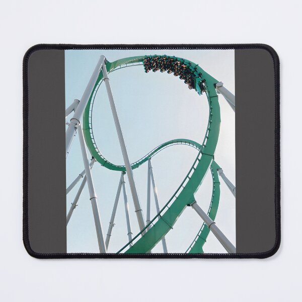 Item preview, The Incredible Hulk Coaster Inspired Thrill Ride Design designed and sold by wordonmyapparel.