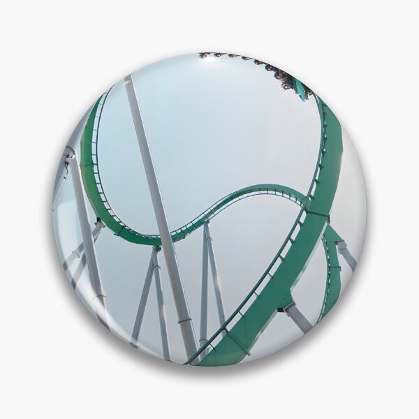 Item preview, The Incredible Hulk Coaster Inspired Thrill Ride Design designed and sold by wordonmyapparel.