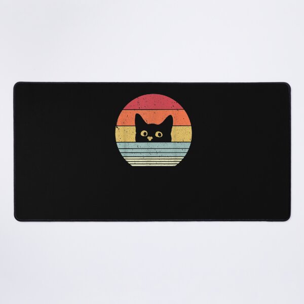 Item preview, Retro Rainbow Black Cat Vintage designed and sold by WilfRedokry-21.