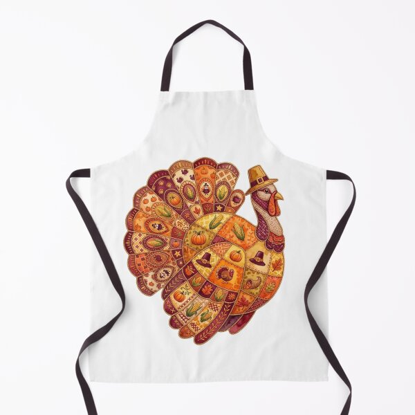 Item preview, Cozy Harvest Turkey Quilt Art Thanksgiving Fall Season  designed and sold by VibranPalette.
