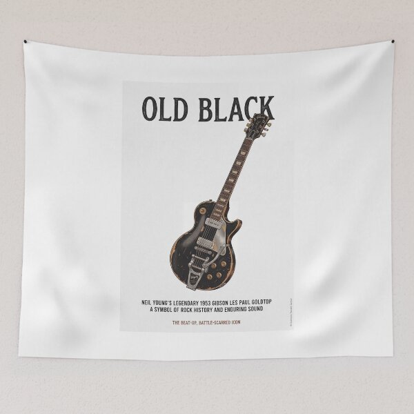 Item preview, Neil Young’s OLD BLACK designed and sold by Theodor Decker.