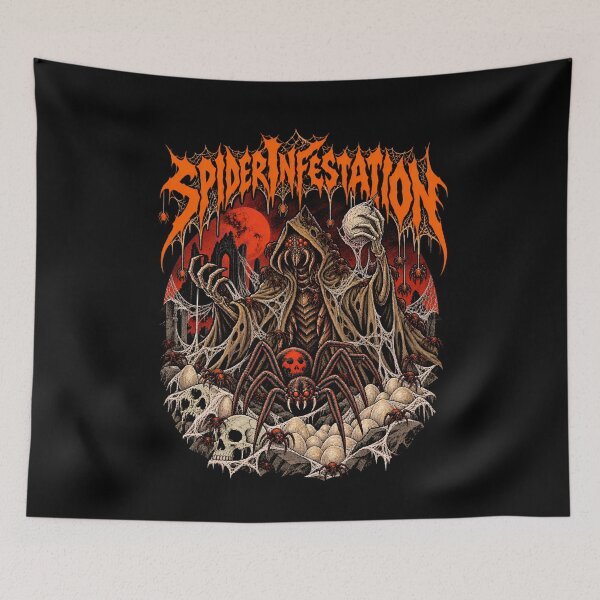 Item preview, Spider Infestation Horror – Dark Arachnid Nightmare designed and sold by SidTastic .