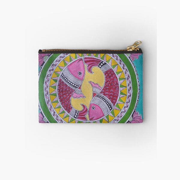 Item preview, Handmade Madhubani Twin Fish Painting | Indian Folk Art  designed and sold by Sakshiartwork.