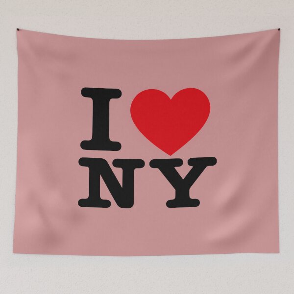 Item preview, Women's clothing and accessories with a heart pattern "Love NY" designed and sold by POP FACTORY.