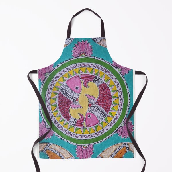 Item preview, Handmade Madhubani Twin Fish Painting | Indian Folk Art  designed and sold by Sakshiartwork.