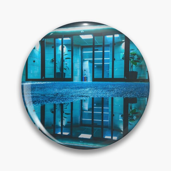 Item preview, neon blue building designed and sold by indicolite1.