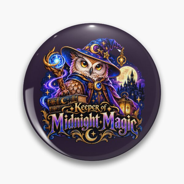Item preview, Keeper of Midnight Magic Owl designed and sold by PixoNest.