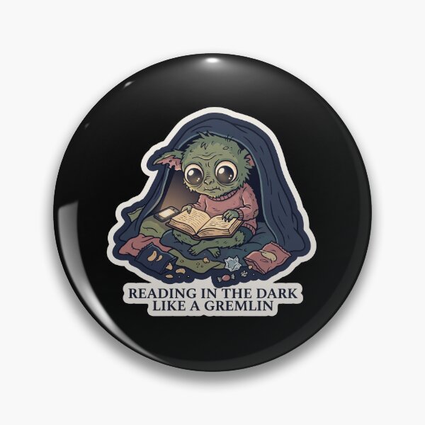 Item preview, Reading in the Dark Like a Gremlin — Booktok designed and sold by TheCalmEdit.