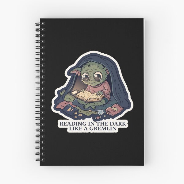 Item preview, Reading in the Dark Like a Gremlin — Booktok designed and sold by TheCalmEdit.