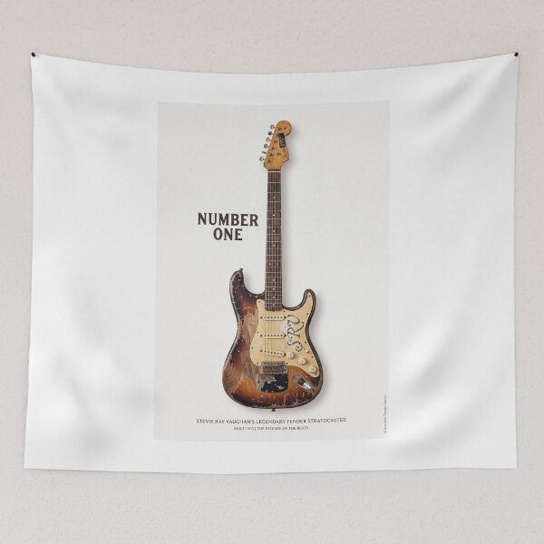 Item preview, Stevie Ray Vaughan's NUMBER ONE  designed and sold by Theodor Decker.