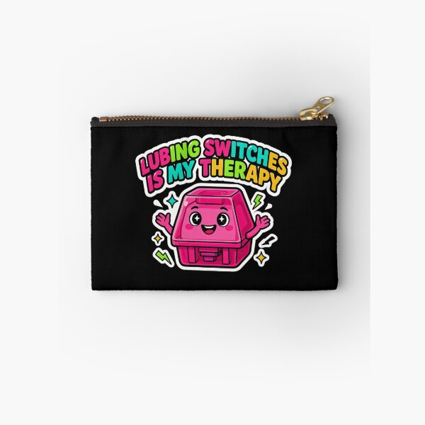 Item preview,  Lubing Switches Is My Therapy | Mechanical Keyboard Y2K Sticker designed and sold by Barkashow.