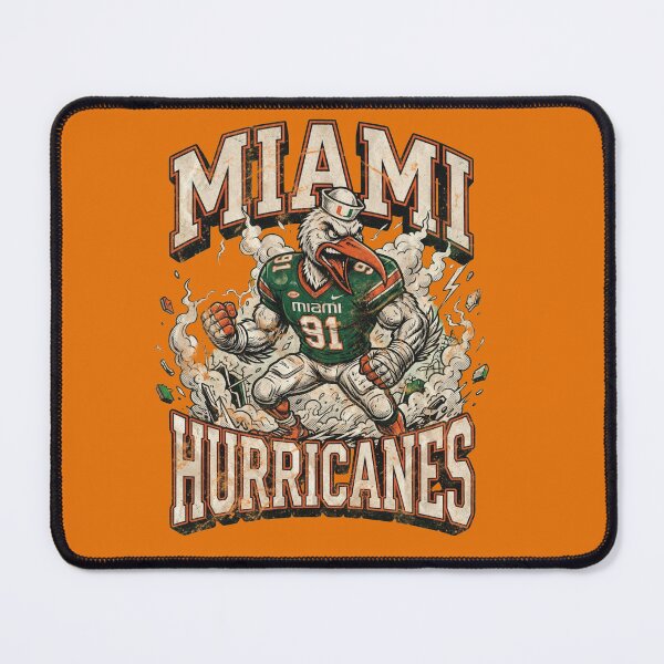 Item preview, Miami hurricanes vintage retro  designed and sold by lasthope07.