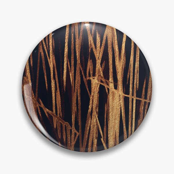 Item preview, Copper Stalks – Glamorous Metallic Botanical Abstract designed and sold by SulkaCreative.