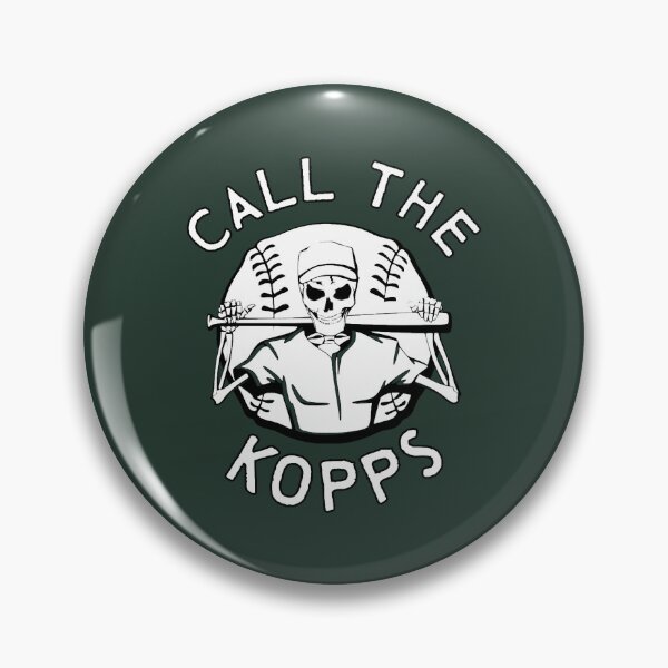 Item preview, Call the Kopps - skull baseball designed and sold by pattiringboxx.