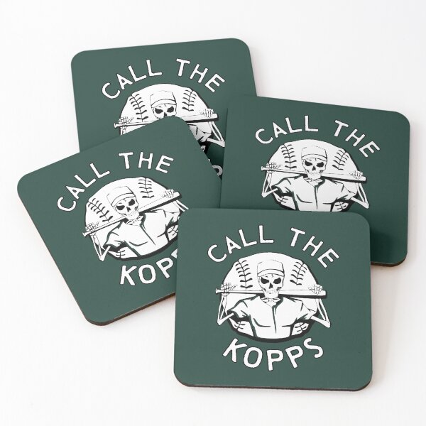 Item preview, Call the Kopps - skull baseball designed and sold by pattiringboxx.