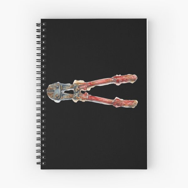 Item preview, Title: Vintage Watercolor Heavy Duty Bolt Cutter Artwork    designed and sold by bvdesignart.