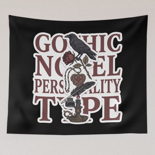 Item preview, Gothic Novel Personality Type — Dark Academia designed and sold by TheCalmEdit.