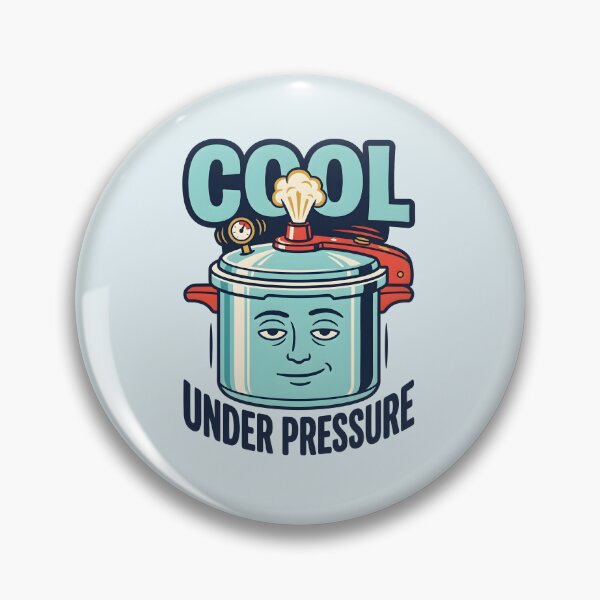 Item preview, Cool Under Pressure Cooker Art designed and sold by hutofdesigns.