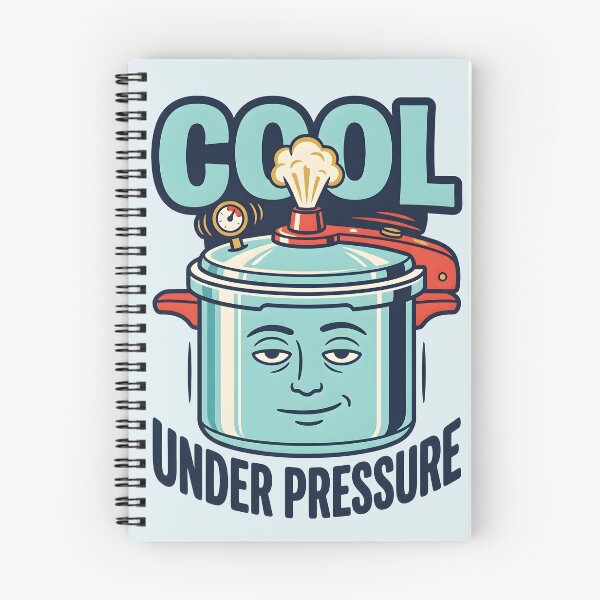 Item preview, Cool Under Pressure Cooker Art designed and sold by hutofdesigns.